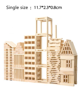 Khối Gỗ Xây Dựng 100 Cái Brain Stacker Xếp Chồng Trò Chơi Đồ Chơi Xây Dựng Mầm Non Học Tập Giáo Dục Đồ Chơi Cho Bé Trai Và Bé Gái - Product Image 2