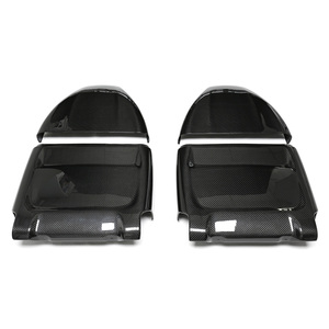 Juego de 4 Cubiertas de Respaldo de Asiento de Fibra de Carbono para BMW M5 F90 Competition F95 X5M <span class=keywords><strong>X96</strong></span> X6M, Fibra de Carbono Completa, 2020+, Accesorios Interiores - Product Image 1
