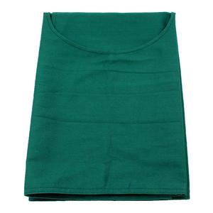 Paño quirúrgico de algodón médico, verde oscuro, estéril, de doble capa, para tratamiento, accesorios para personal médico - Product Image 1