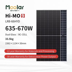 แผงโซลาร์เซลล์โมโนคริสตัลไลน์ประสิทธิภาพสูง LONGi รุ่น LR8-66HYD Hi Mo 9 - Product Image 2