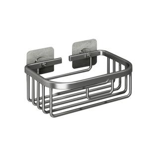 Porte-savon mural moderne en fer, étanche, sans perçage, avec ventouse, pour rouleaux de papier et lingettes humides - Product Image 4