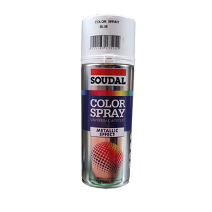 Spray metálico rojo Soudal de 400ml para herramienta de torneado - Product Image 1