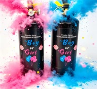Extincteurs de révélation de sexe 500 ml haute capacité pour garçon et fille