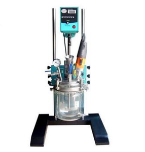 Bouilloire automatique de réaction en verre à double couche de vente chaude avec moteur pour la décarboxylation et le dégazage - Product Image 2