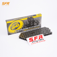 Chaîne de transmission pour moto SFR Aftermarket 420H/420pro pour Apollo RFZ125, SSR125, fabricant de chaînes de moto OEM