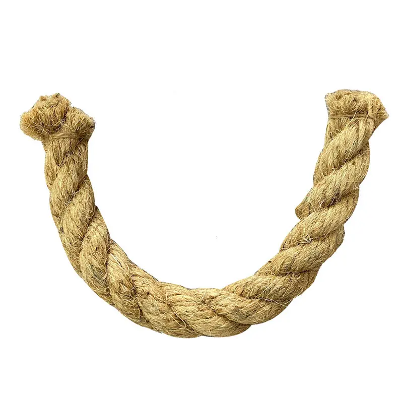 3 Stränge 8mm 10mm 12mm 14mm natürliche Farbe Jute/Sisal/Manila/Hanfseil