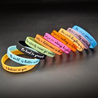 Bracelet en silicone personnalisé, bracelet imperméable, cadeaux promotionnels pour événements, bracelet en caoutchouc imperméable, logo personnalisé