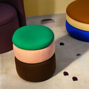 3D-40 POUFF elegante tessuto cuscino decorativo per il matrimonio per la camera da letto o soggiorno - Product Image 1