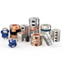 GTRIC Coupleur d'arbre à mâchoires D25L35 Spider Flexible Motor Aluminium Flexible Coupling Encoder Connector5/6/6.35/7/8/9/10/11/12/14mm