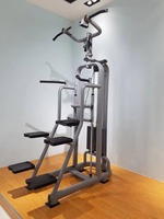 ASM-T1019 Entraîneur de barres simples et doubles en acier de haute qualité avec assistance pour tractions et dips