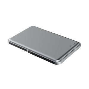 Batterie externe magnétique 5000 mAh à logo personnalisé, chargeur sans fil 15W, charge rapide PD 20W, corps ultra-fin en alliage d'aluminium – Vente chaude - Product Image 1
