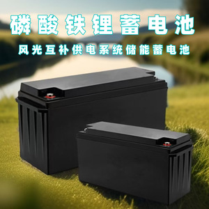 Batterie lithium-ion LiFePO4 12V 100Ah pour stockage d'énergie solaire, utilisation extérieure - Product Image 3