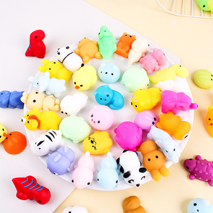Juguetes Antiestrés Novedosos, Kawaii Squishies, Animales Mochi, Mini Juguetes Blandos para Fiestas Infantiles, Alivian el Estrés y la Ansiedad - Product Image 3