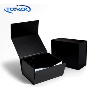 Tùy Chỉnh Sang Trọng Có Thể Gập Lại Đóng Mở Các Tông Sóng Bao Bì Hộp Quà Tặng Thực Phẩm Đồ Trang Sức Từ Hộp Giấy Với Từ Nắp - Product Image 2