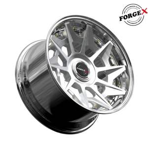 <span class=keywords><strong>Llantas</strong></span> de coche cóncavas <span class=keywords><strong>negras</strong></span> de lujo de 18-22 pulgadas personalizables, llanta de 2 piezas forjada con labio profundo de 100mm PCD, neumáticos de coche de pasajeros de nueva condición - Product Image 5