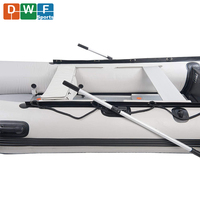 Bateau de pêche gonflable EN/CE 3,6 m, yacht gonflable avec tube à air haute pression en PVC de 0,9 mm et plancher en aluminium