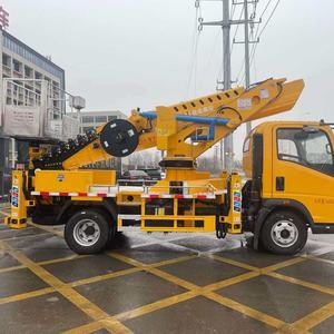 รถกระเช้าไฟฟ้าดีเซลขนาดเล็กพร้อมแขนยืดไสลด์ได้ 33 เมตร มาตรฐานยูโร 6 สำหรับงานกลางแจ้ง - Product Image 4