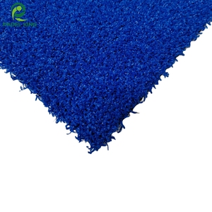 Cancha de tenis de Pádel panorámica de alta calidad Césped artificial de color azul con revestimiento de PU - Product Image 3