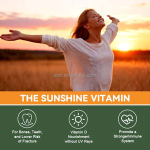 Botten Tanden Ondersteuning Immuunsysteem Booster 120 Vegetarische Capsules Laboratorium Getest Non-GMO Glutenvrij Vitamine <span class=keywords><strong>D3</strong></span> 50000 IE Capsules - Product Image 3