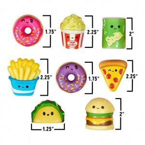 Gran oferta, juguete elástico para gofres de sandía, estilo de desayuno, juego sensorial, colección de alimentos blandos para niños, juguetes para apretar - Product Image 4