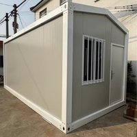 Maison Conteneur Modulaire Préfabriquée en Acier de 40 pieds, Moderne, Extensible, Prête à Vivre, Villa Pliable