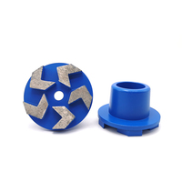 Disque de meulage de sol en béton de 3 pouces pour meuleuse Terrco Outils de segment de chanfrein en diamant
