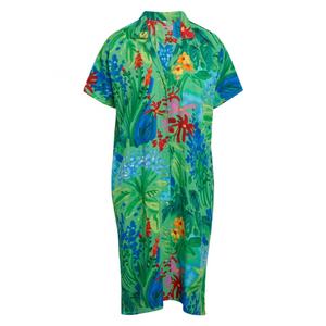 Venta al por Mayor de Faldas Largas Casuales de Poliéster con Volantes de Diseño Hawaiano Personalizadas OEM para Mujer, Proveedor de Ropa Femenina - Product Image 4