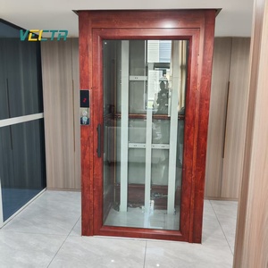 Ascensore per Cabina in Metallo Moderno a Funzionamento Manuale per Piccole Ville con Garanzia di 1 Anno e Apertura Singola - Product Image 1