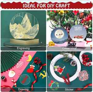 High Quality UV Custom Personalized Acrylic <b>Christmas</b> <b>Tree</b> Ornaments Laser Engraving Shatterproof Waterproof European Style - Product Image 3