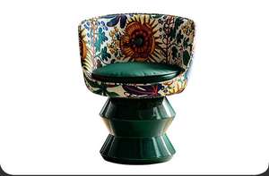 Rotatable PU Leather Indoor Leisure <b>Chair</b> Ergonomic Swivel <b>Lounge</b> <b>Chair</b> for Bedroom Office - Product Image 5