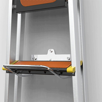 Support de rangement mural pour échelle, étagère en acier inoxydable, support multifonctionnel, accessoires de suspension pour meubles