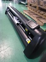 Traceur de découpe de vinyle automatique CY GC-1661CAM avec moteur pas à pas haute performance et caméra CCD, largeur de coupe 1660 mm, 110V/220V, max 20m