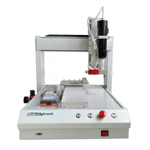 Máquina dispensadora de pegamento Cnc/Ab automática, máquina dispensadora de pegamento de 3 ejes/dispensador de silicona de un solo cabezal Y un solo cabezal