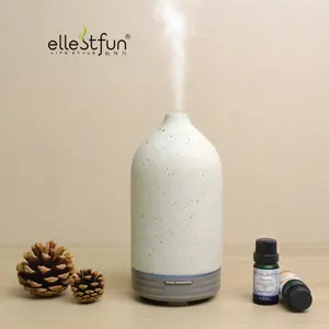 High Quality 120ml Eco-friendly Handmade Cement Essential Oil Household Ultrasonic Aroma Diffuser