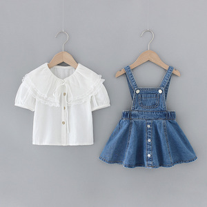 Abito in Jeans alla <span class=keywords><strong>Moda</strong></span> per Bambina di 4 <span class=keywords><strong>Anni</strong></span> - Product Image 4