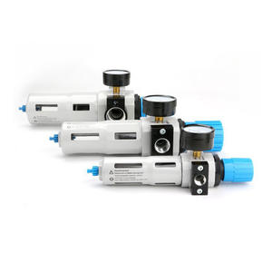 Separador de Agua y Aceite para Compresores Industriales FEST, Filtro de Precisión LFR HFR-D-MINI/MIDI1/41/2, Reductor/Regulador de Presión - Product Image 1