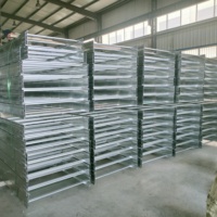 Livraison rapide, chemin de câbles en acier galvanisé robuste, résistant à la corrosion, perforé et ventilé, pour le routage des câbles dans les centres de données