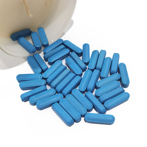 Blue Pills 500mg Maca Ginseng <b>Herbal</b> <b>Supplements</b> Male Vitality and Endurance Support Tablets Bulk Supply - Product Image 2