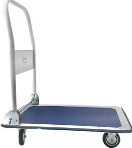 150kg बड़े लोड-असर वाले बड़े पहियों की क्षमता अनुकूलित स्टील प्लेटफॉर्म हैंडट्रक के लिए अनुकूलित स्टील प्लेटफॉर्म हैंडट्रक टिकाऊ और फोल्डेबल - Product Image 4