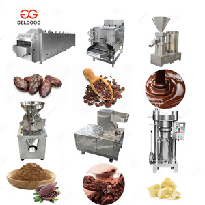 Molinillo eléctrico comercial de 100-200 kg/h, molinillo de polvo de Chocolate en grano de cacao, máquina pulverizadora, línea de producción de polvo de punta de cacao - Product Image 1