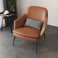 Fauteuil modulaire de loisirs Vantervi en cuir PU moderne pour salon, bureau à domicile et appartement - Meubles pour la maison