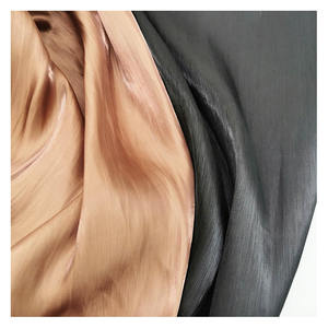 Crêpe <span class=keywords><strong>comme</strong></span> la soie Satin uni Imilate soie tache tissu <span class=keywords><strong>deux</strong></span> largeur Satin de soie pour écharpe robe de nuit - Product Image 5