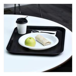 Tapas de Plástico Negras para Vasos Calientes Boardwalk, Compatibles con Vasos de 8 oz, 1,000 Unidades por Caja - Product Image 4