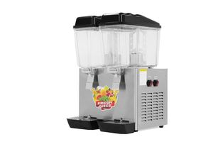 Double Tank Commercial Juice Dispenser Machine 2 Bowls 32 Liter Capacity Cold <b>Drink</b> <b>Cooler</b> for Cafes and Hotels - Product Image 3