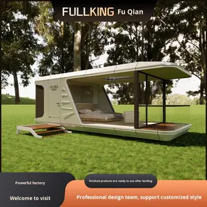 Contenedor de Suministros para Cápsulas Espaciales, <span class=keywords><strong>Caja</strong></span> de Vivienda, Casa de Campaña Móvil para Exteriores, Villa <span class=keywords><strong>Rural</strong></span>, Calefacción de Grafeno, Acceso Inteligente, Fluorocarbono - Product Image 4