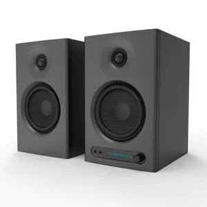 2.0 channel 60W Passive Speaker Wooden housing Professional studio Monitor Speaker active bluetooth Speaker