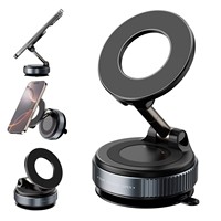 Support de téléphone magnétique rotatif à 360 degrés de haute qualité en gros, populaire, avec verrouillage à levier K007 pour voiture