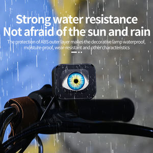 <span class=keywords><strong>2</strong></span>件摩托车照明装饰灯12V-36V恶魔眼睛带无线遥控发光二极管眼睛发光二极管氛围灯 - Product Image 3