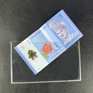 Protège-billets transparents en PVC/PET pour collection <span class=keywords><strong>de</strong></span> devises, billets <span class=keywords><strong>de</strong></span> banque <span class=keywords><strong>et</strong></span> dollars – Matériel <span class=keywords><strong>de</strong></span> rangement pour documents - Product Image 3