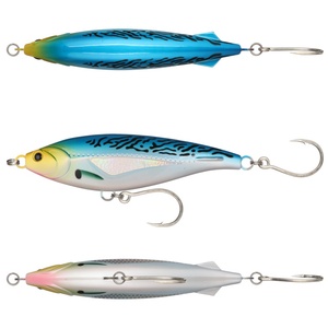 Señuelo de Pesca Tipo Lápiz de 15cm y 85g, 6 Colores, Hundimiento Lento, con Anzuelos Resistentes, para Pesca en Alta Mar, Lanzamiento Largo, para Atún y <span class=keywords><strong>Pez</strong></span> <span class=keywords><strong>Rey</strong></span>, <span class=keywords><strong>Precio</strong></span> de Fábrica - Product Image 4